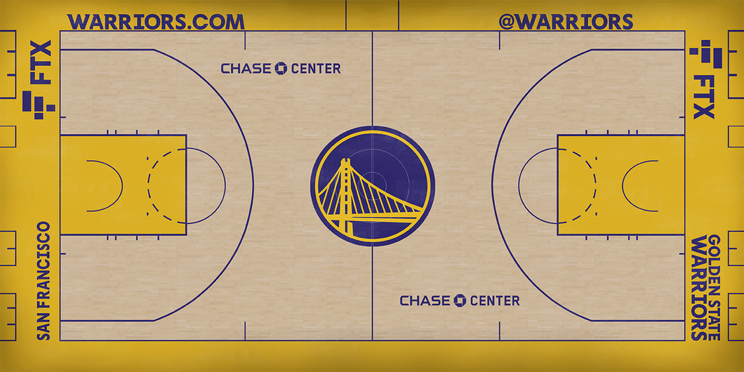 GSW 22/23 Court Desk Pad